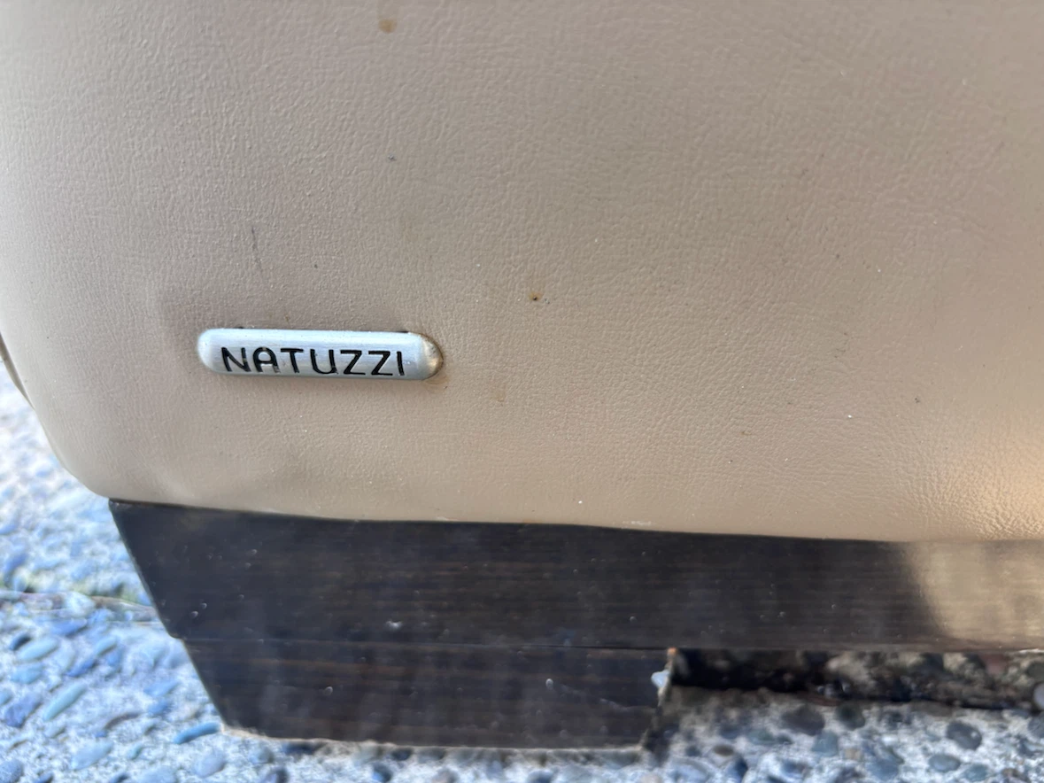 Natuzzi Leather Armchair - photo 3