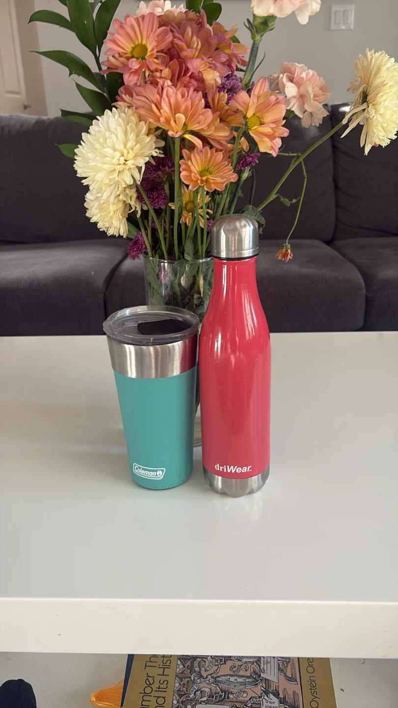 Coleman Tumbler and driWear Water Bottle