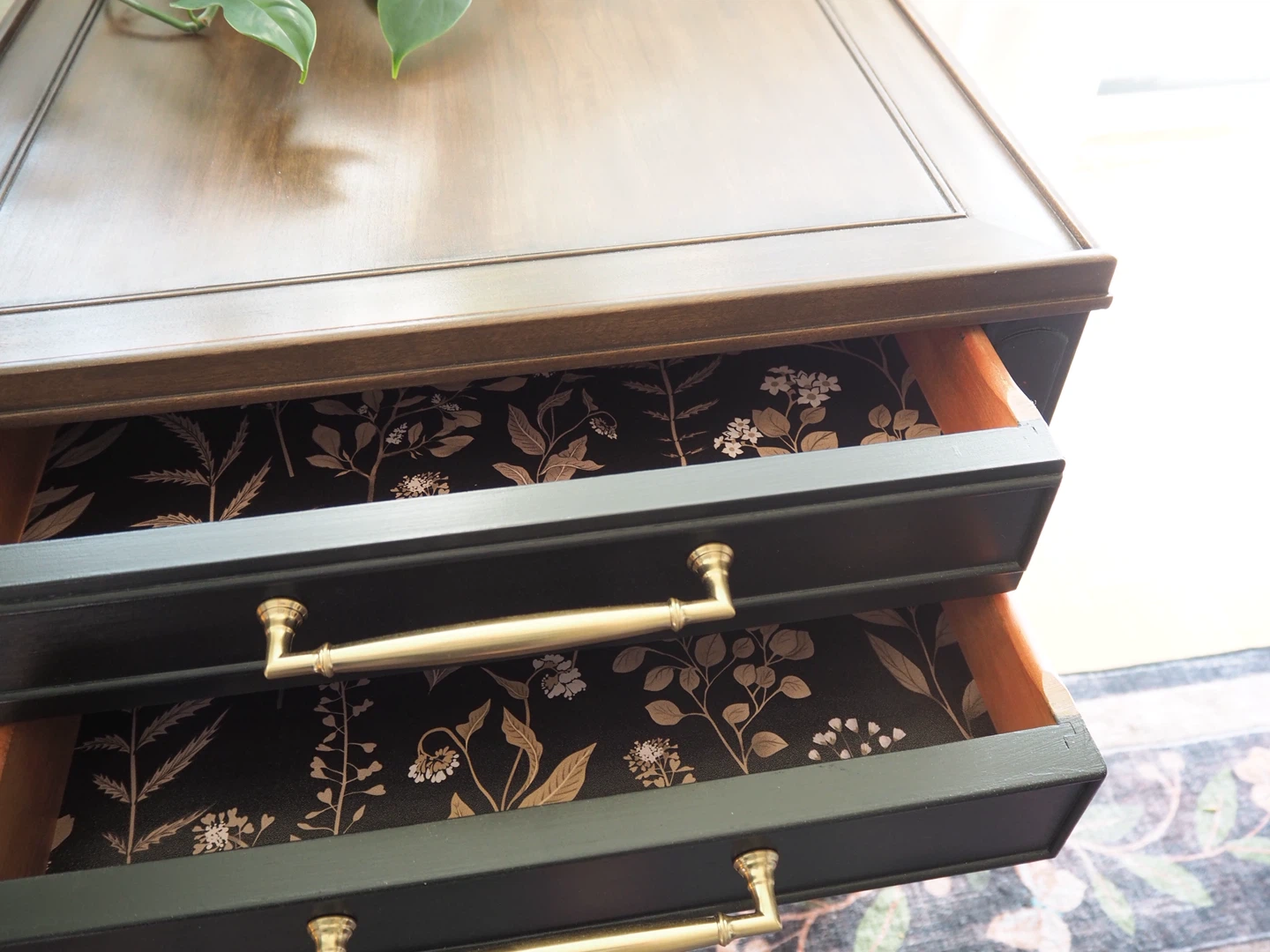 Newly Refinished Side Table/End Table/Nightstand Solid Wood