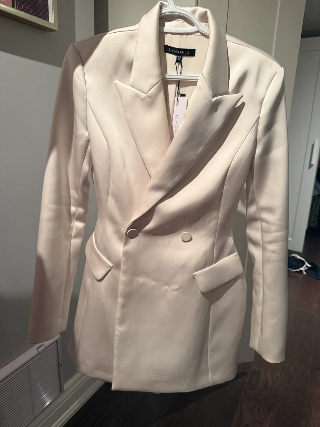 Dynamite Chrishelle Double Breasted Blazer Dress - photo 2