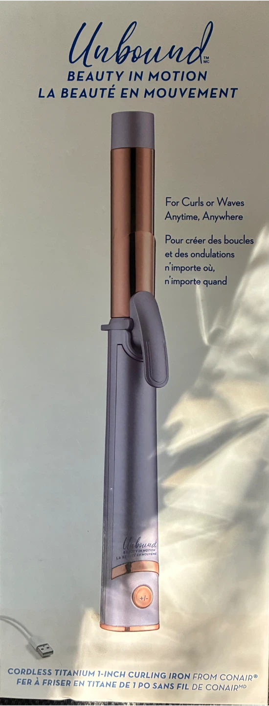 New-Con Air Cordless Curling Iron