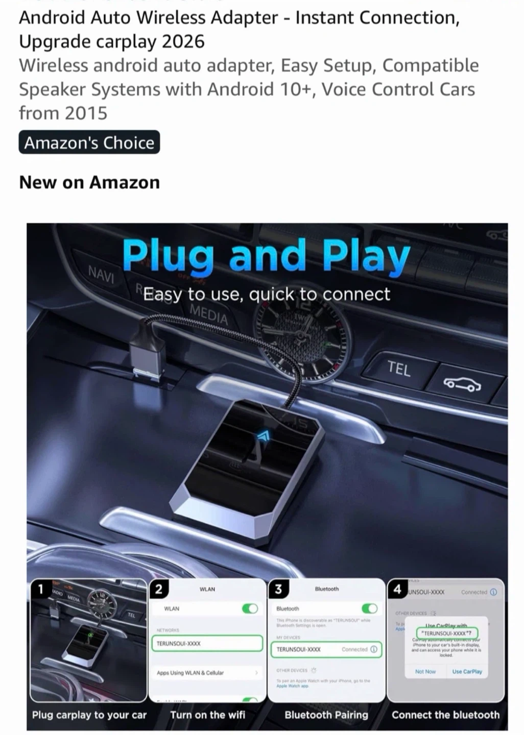 Android Auto Wireless Adapter - photo 2