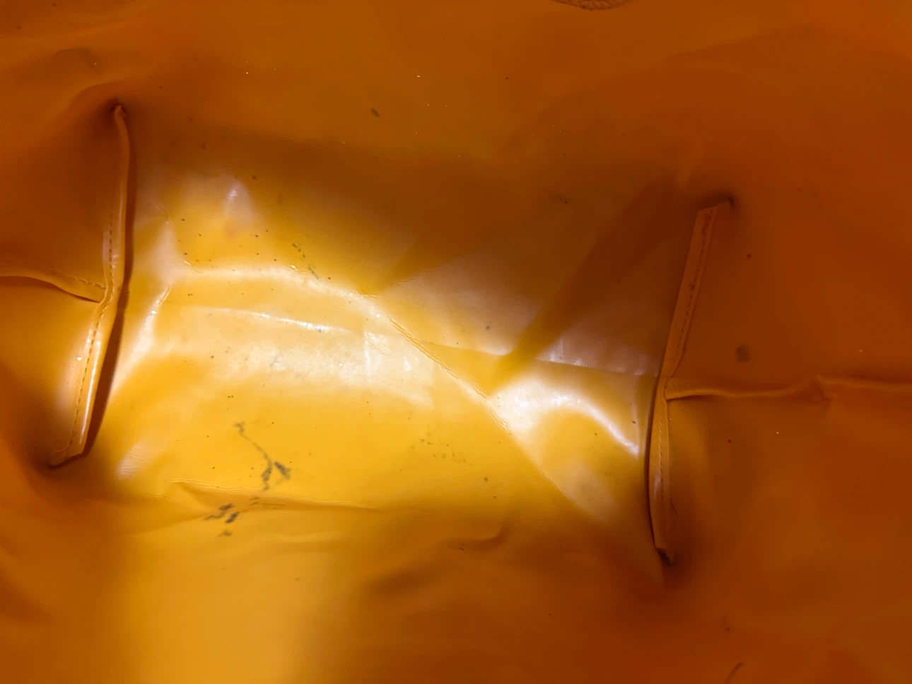 Longchamp Mustard Yellow Nylon Tote Bag (Ad up = Available) - photo 4