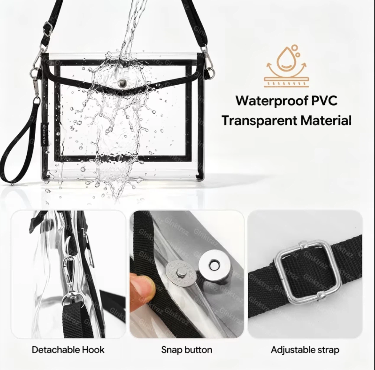 Clear Stadium Crossbody Bag - photo 4
