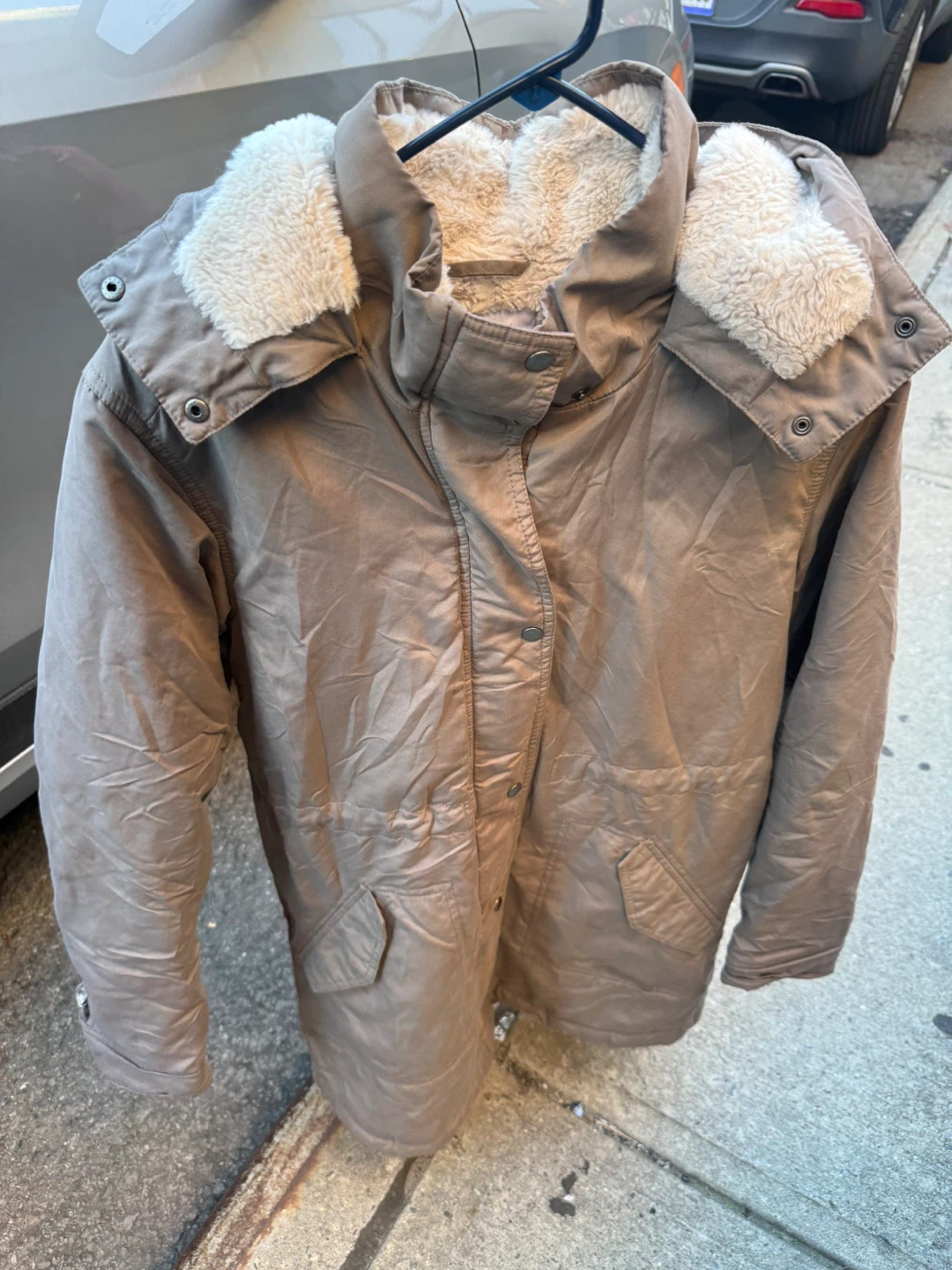 Old Navy Faux-Sherpa Lined Parka