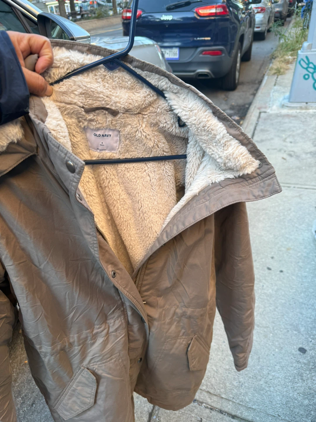 Old Navy Faux-Sherpa Lined Parka - photo 2