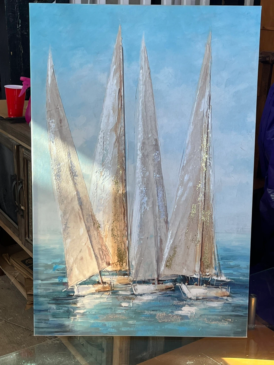 Sailboat Canvas Wall Art
