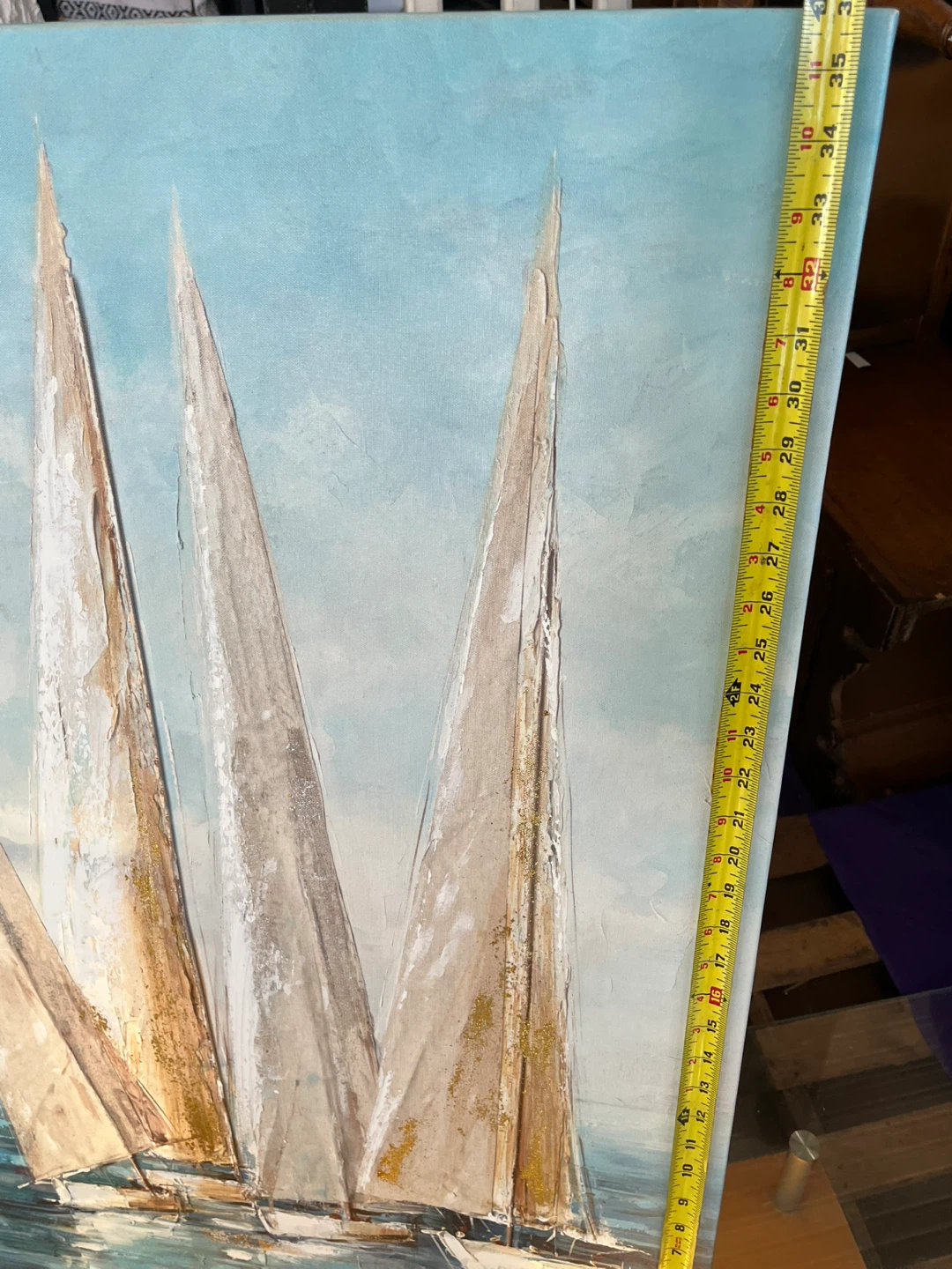 Sailboat Canvas Wall Art - photo 5