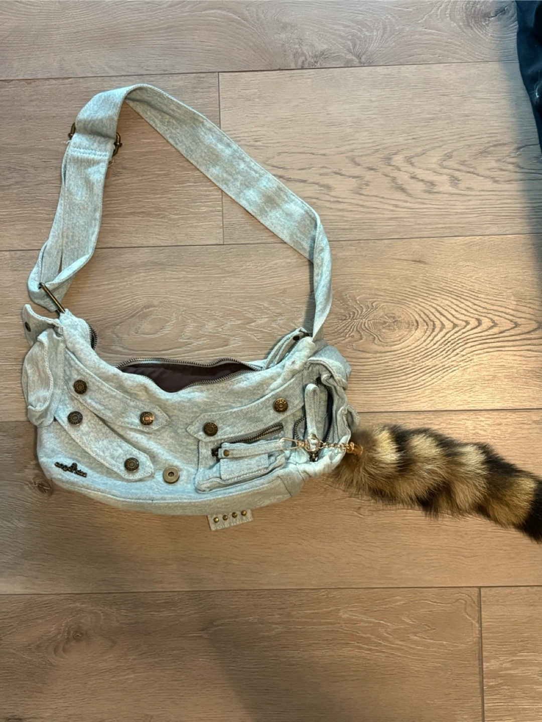 Light Blue Shoulder Bag
