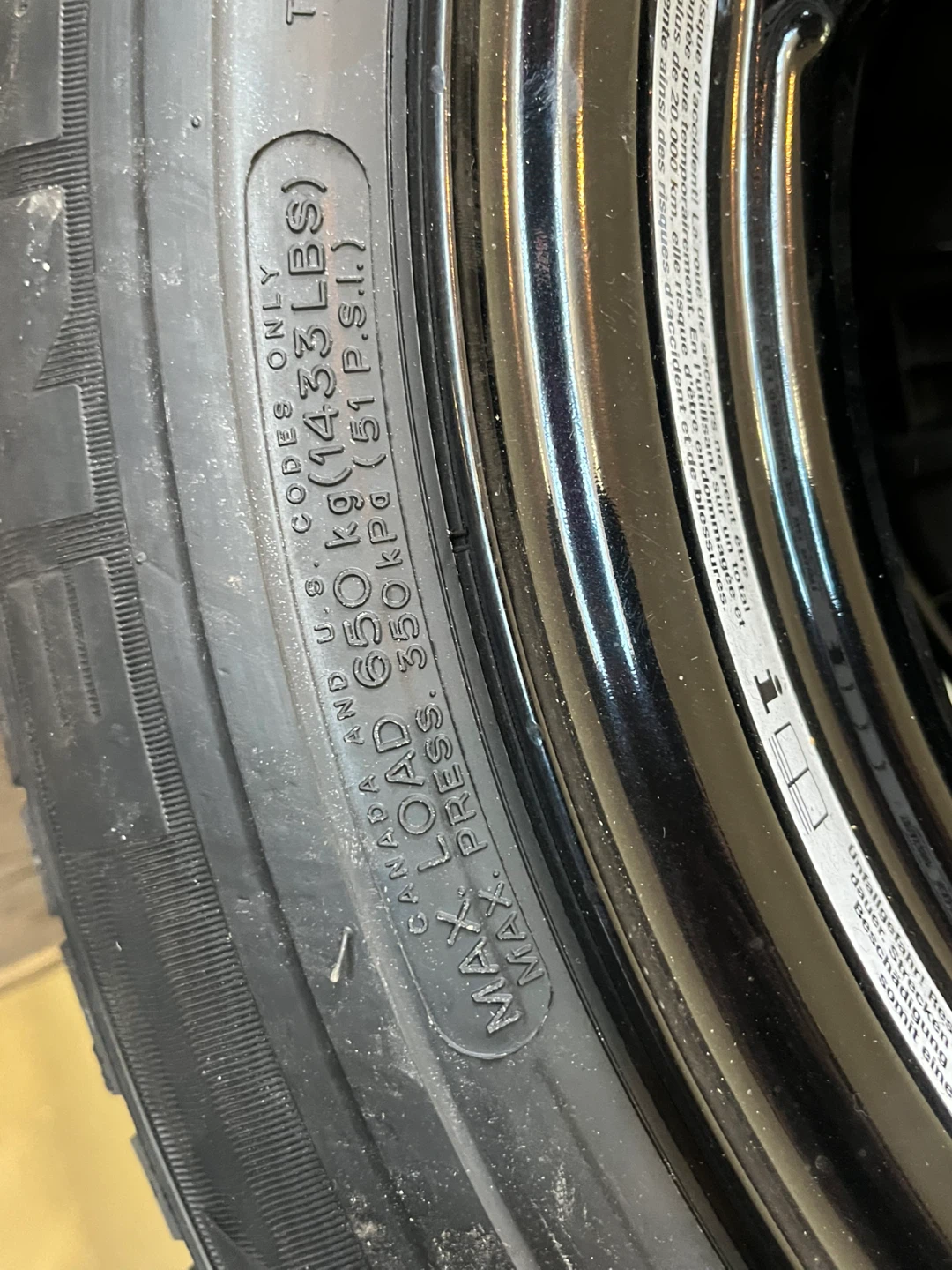 Michelin Energy Spare Tire 215/55 R16 5x112 - photo 5