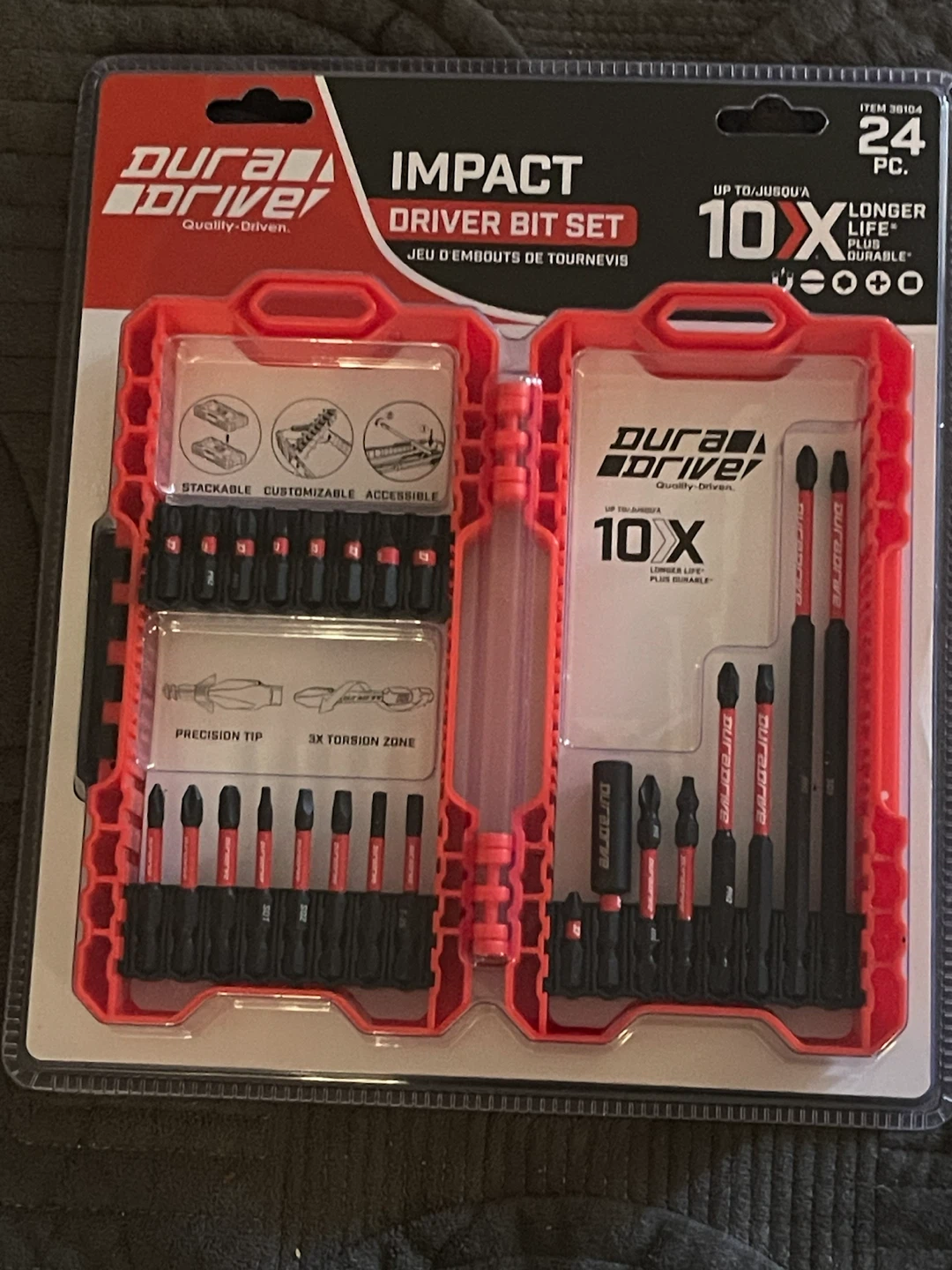 DuraDrive 24-Piece Impact Driver Bit Set - photo 4