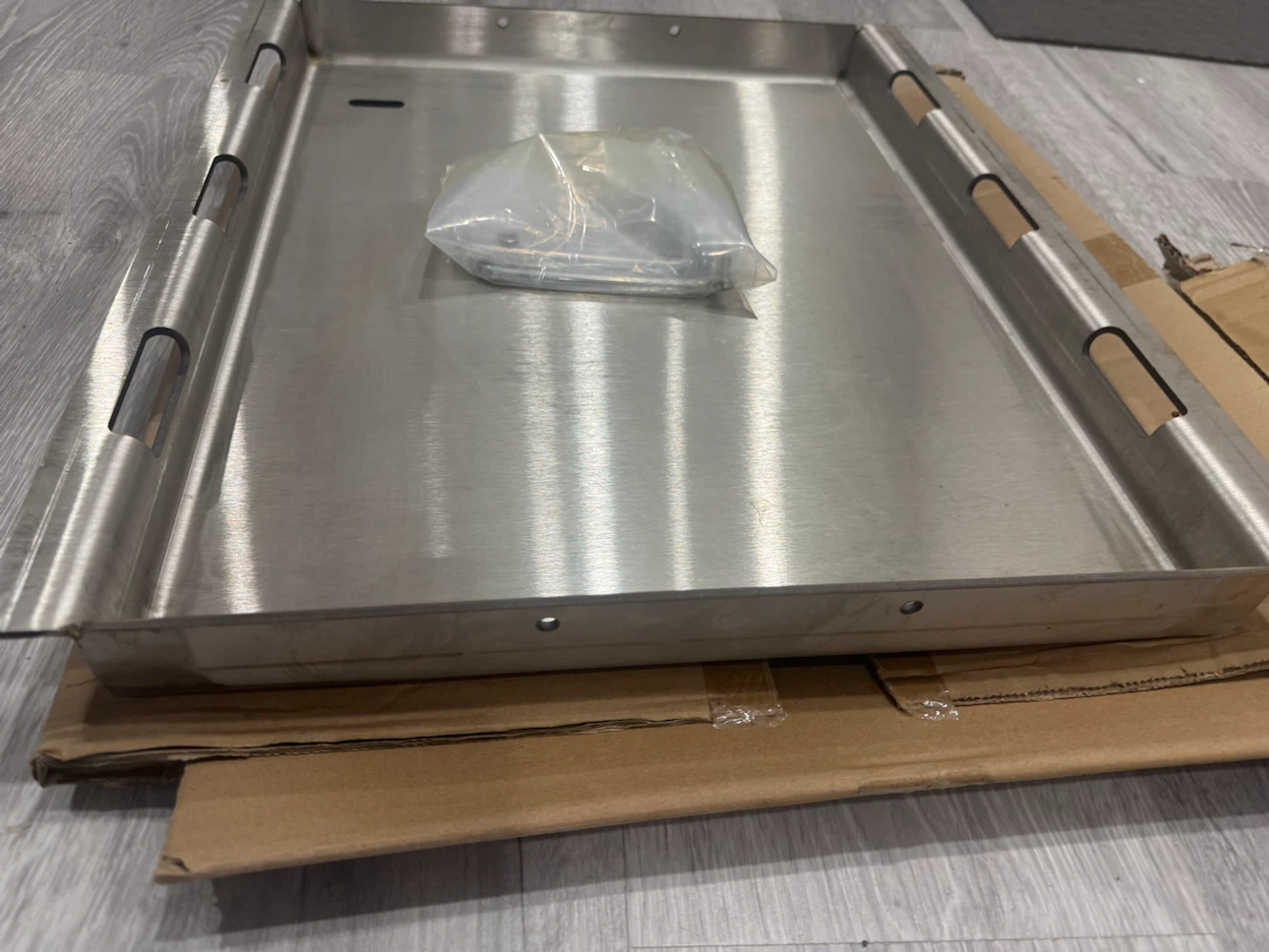 Stainless Steel Barbecue Griddle Plate