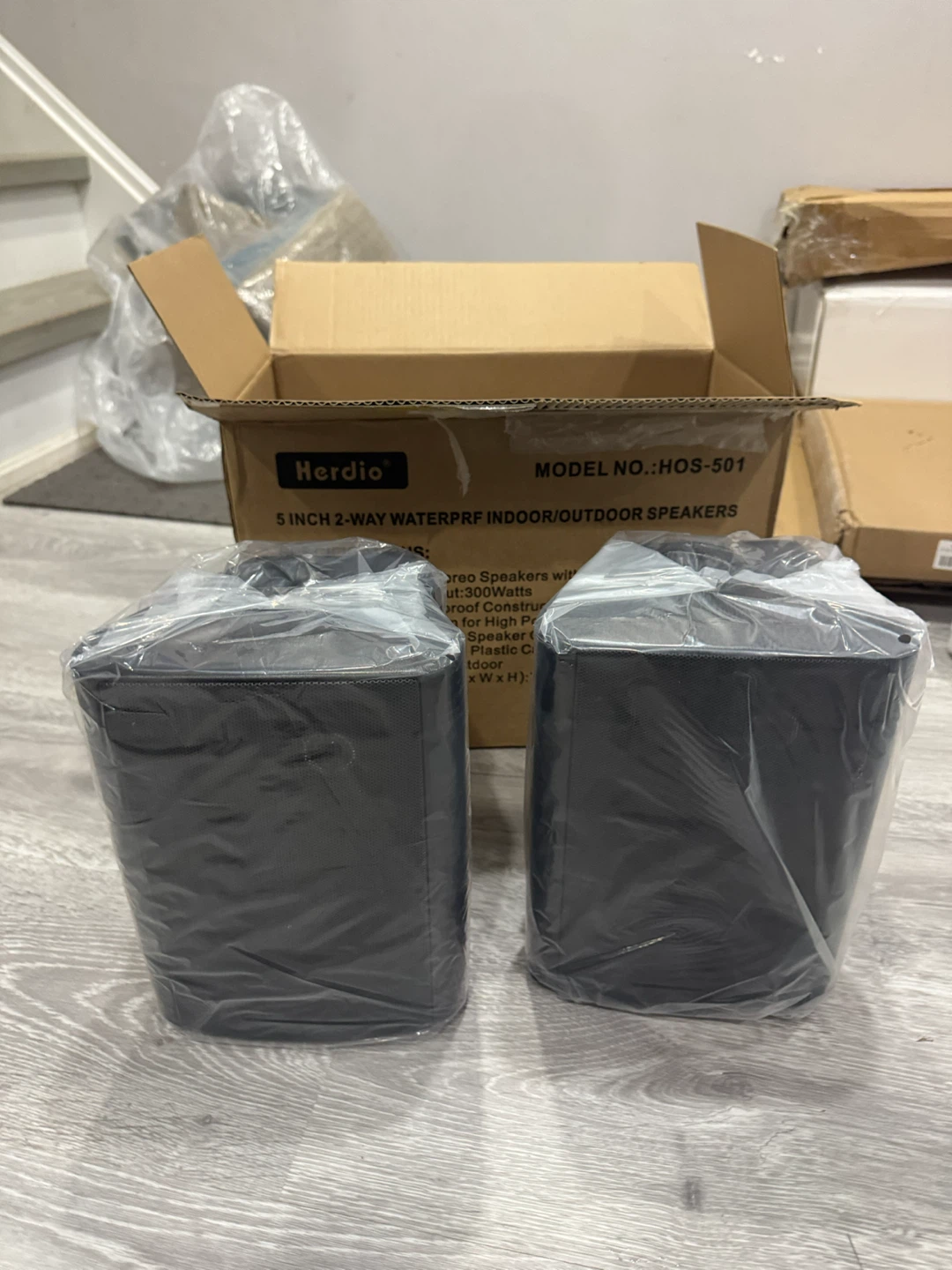 Herdio HOS-501 5 Inch Indoor/Outdoor Speakers