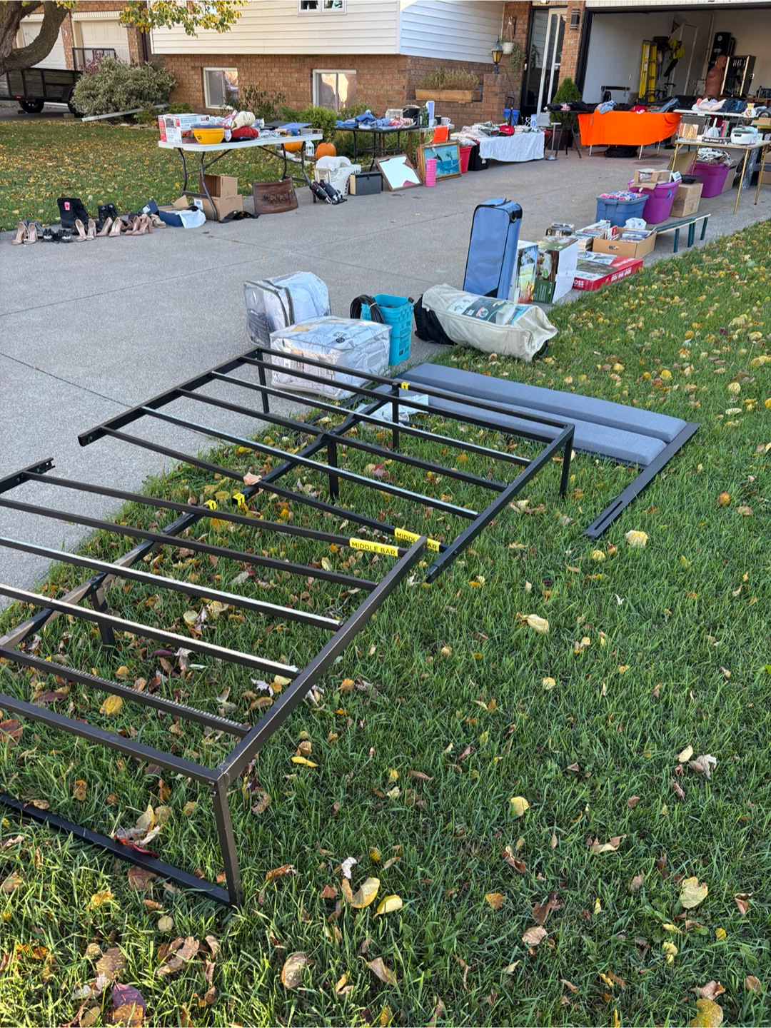 Queen metal Bed Frame
