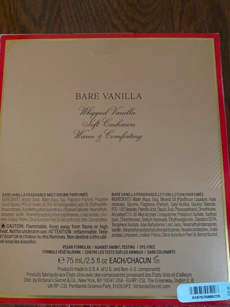 Victoria's Secret Bare Vanilla Fragrance Set - photo 4