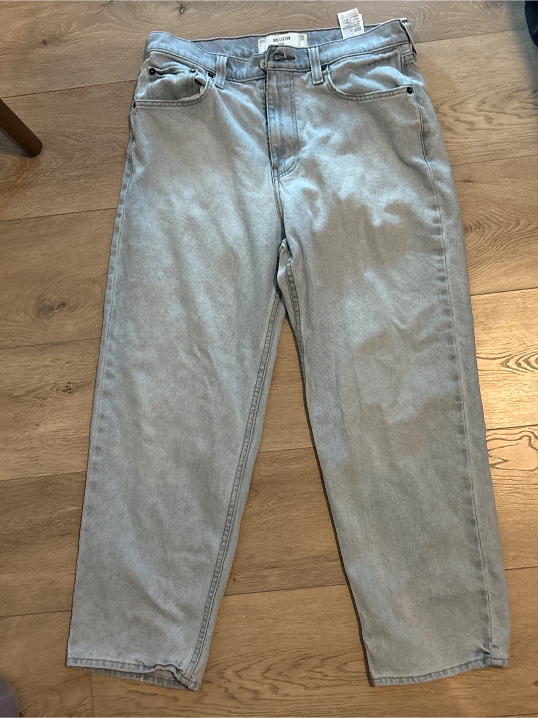 Hollister Baggy Jeans Light Wash