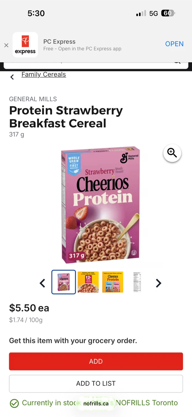 Cheerios bundle $5 for both - photo 2