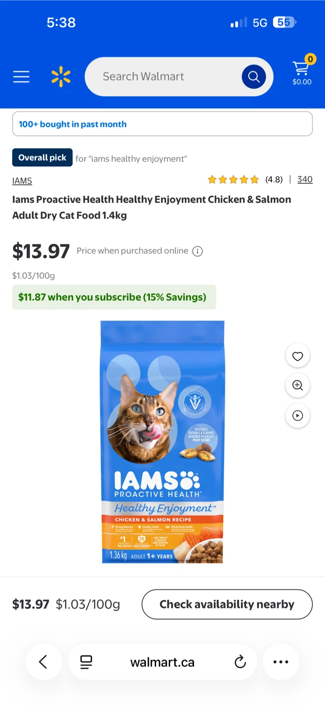 Brand new cat food-$5 - photo 2