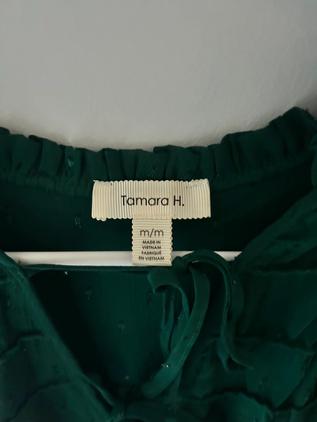 Tamara H. Green Blouse M/M
