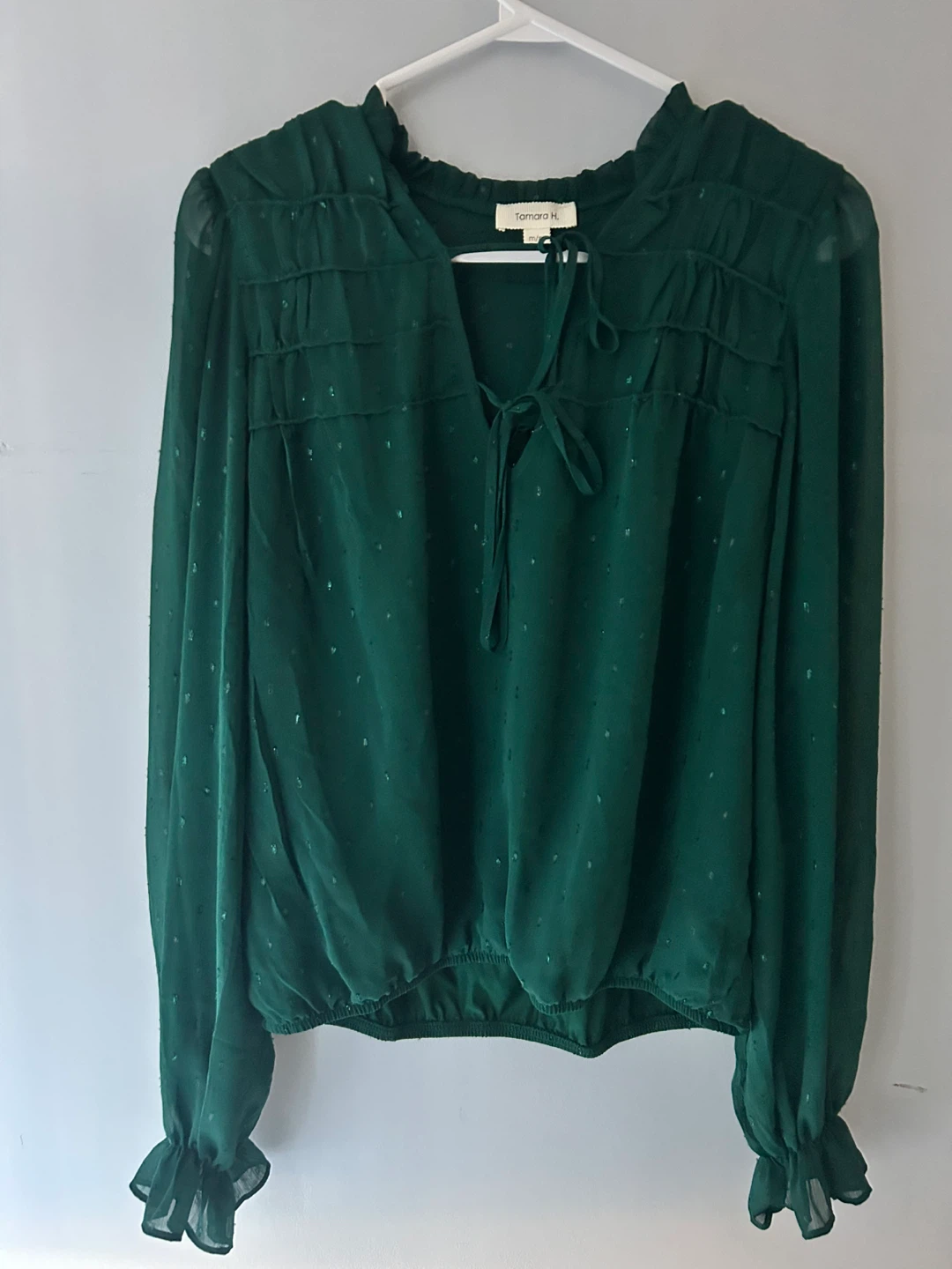 Tamara H. Green Blouse M/M - photo 2