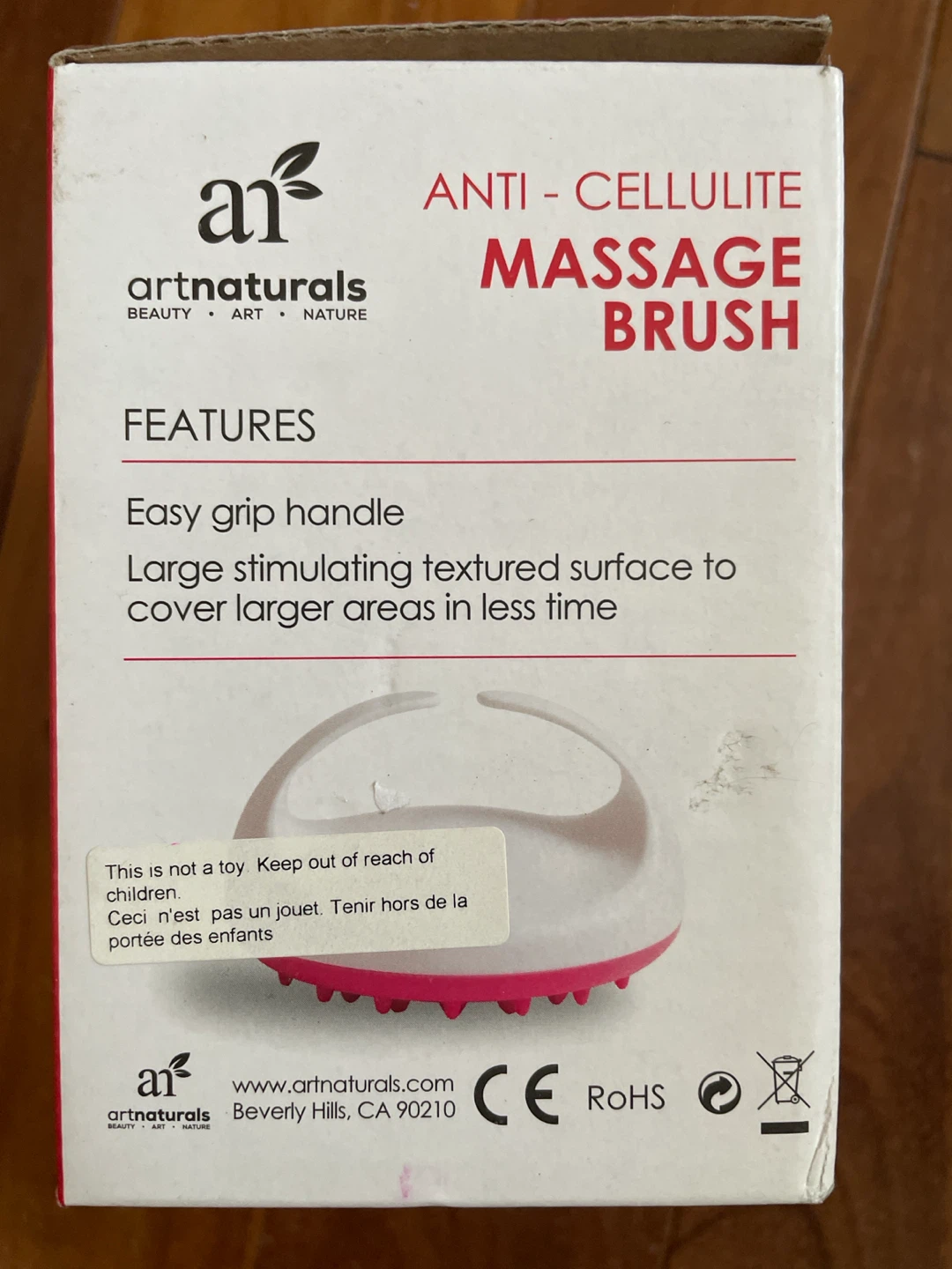 ArtNaturals Anti-Cellulite Massage Brush - photo 4