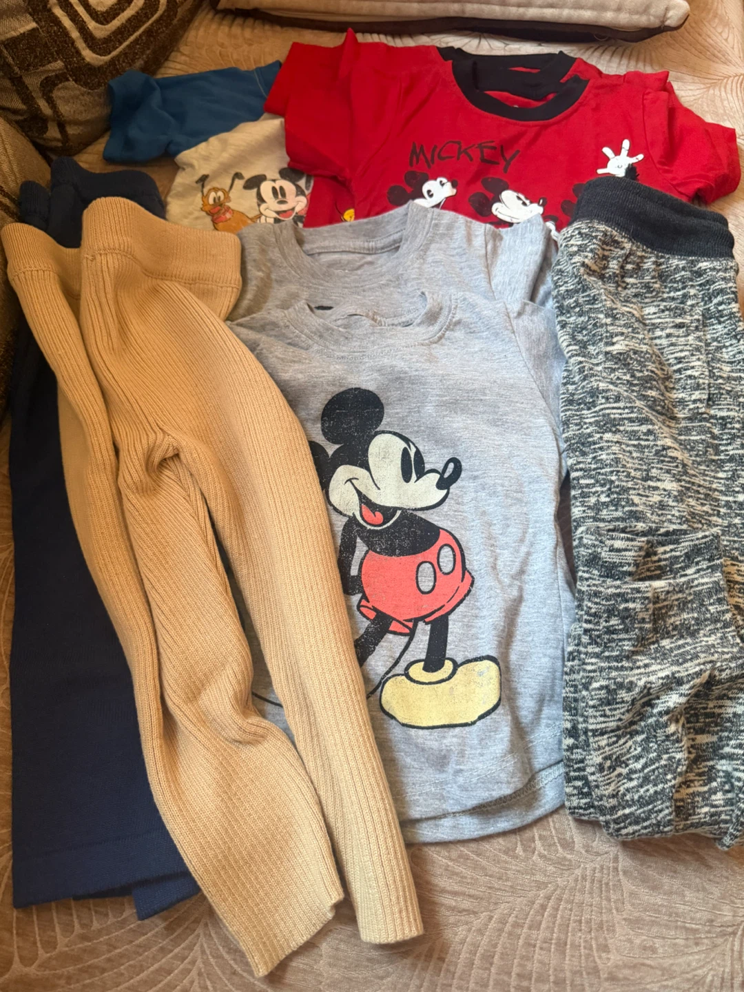 Disney Mickey Mouse Toddler Clothing Bundle