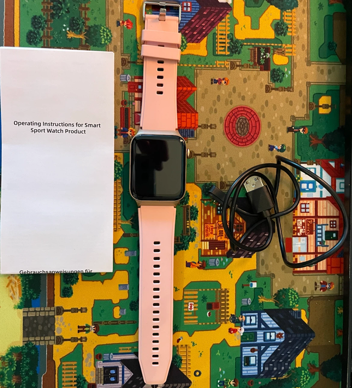 Pink Smart Sport Watch