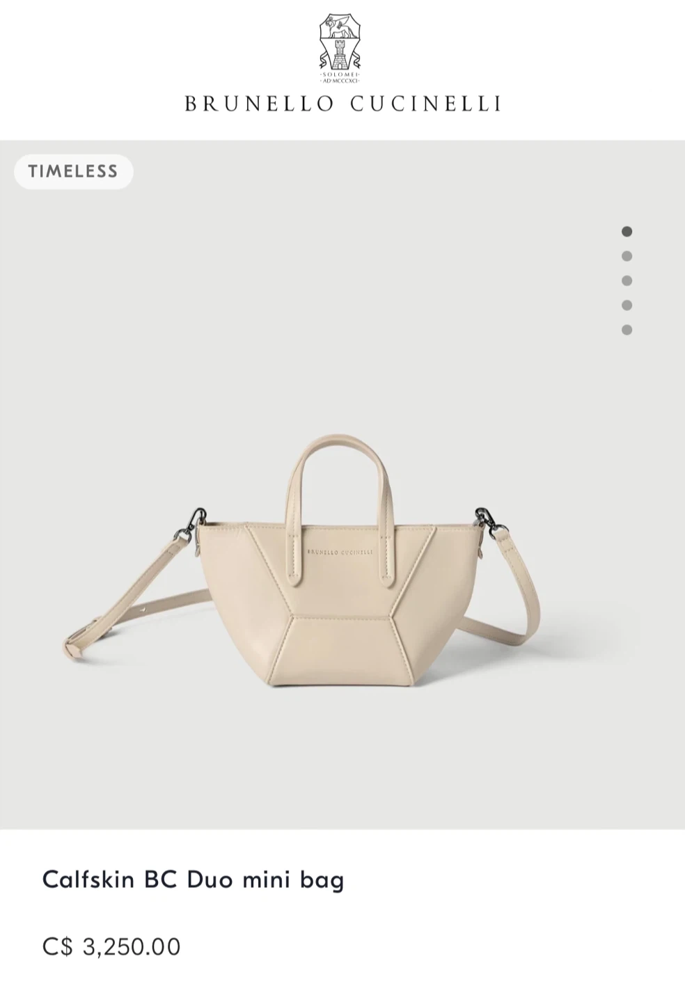Brunello Cucinelli bag
