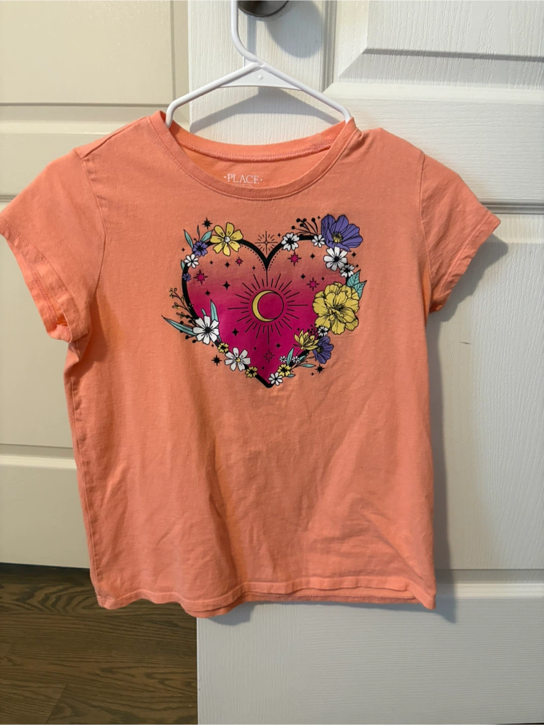 The Children's Place Floral Heart T-Shirt