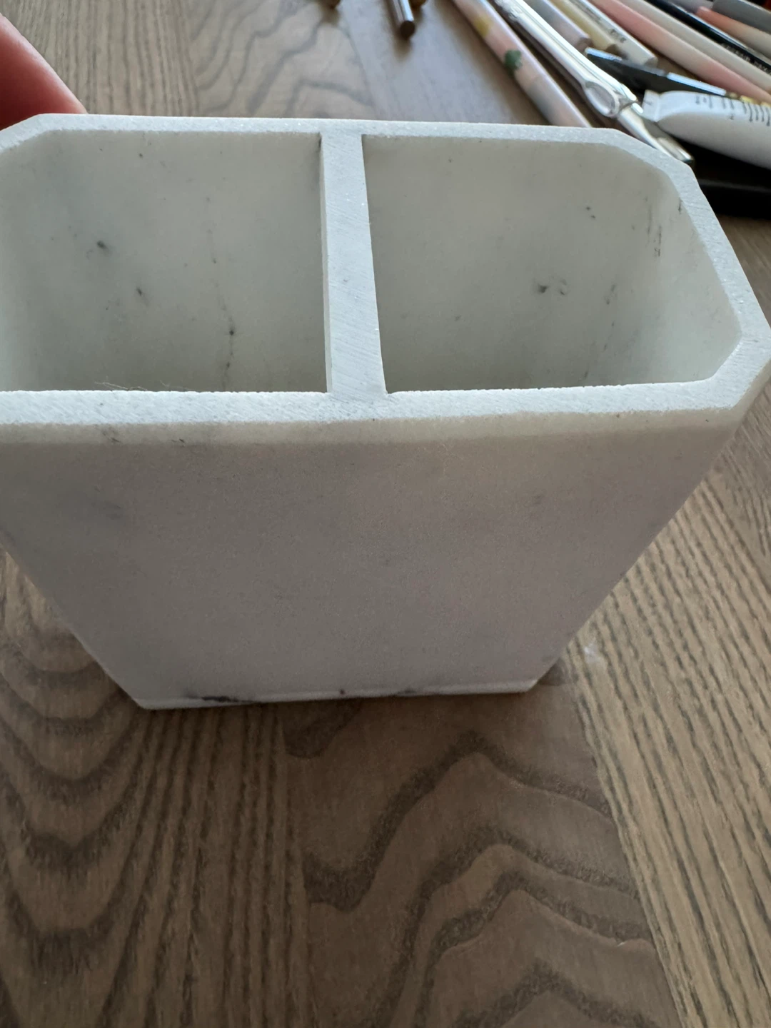 European made Rome White Marble Holder - photo 2
