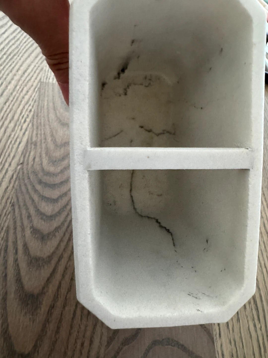 European made Rome White Marble Holder - photo 5