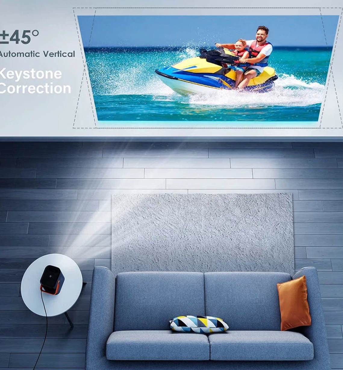 Portable 1080P Projector with Tripod - photo 5