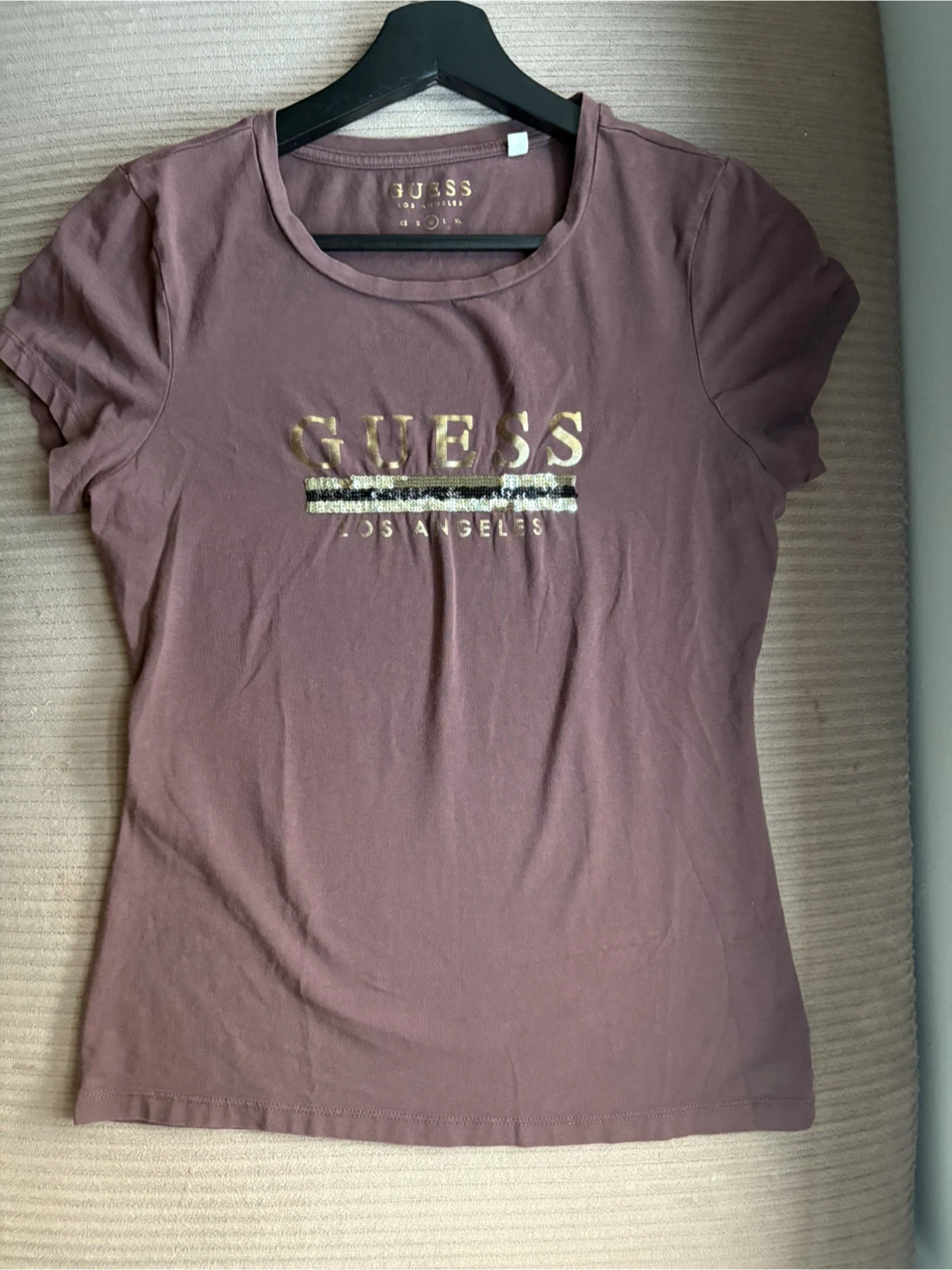 Guess Los Angeles Sequin Logo T-Shirt