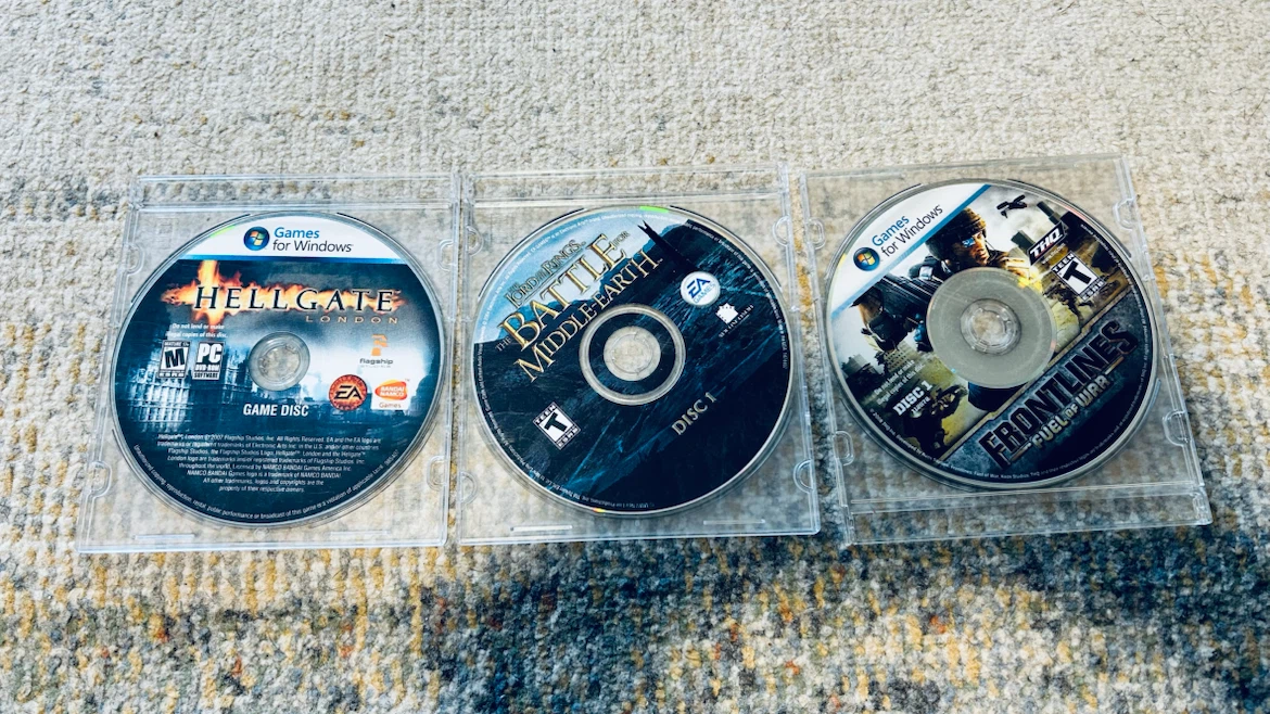 3 Classic PC Games – Disc Only