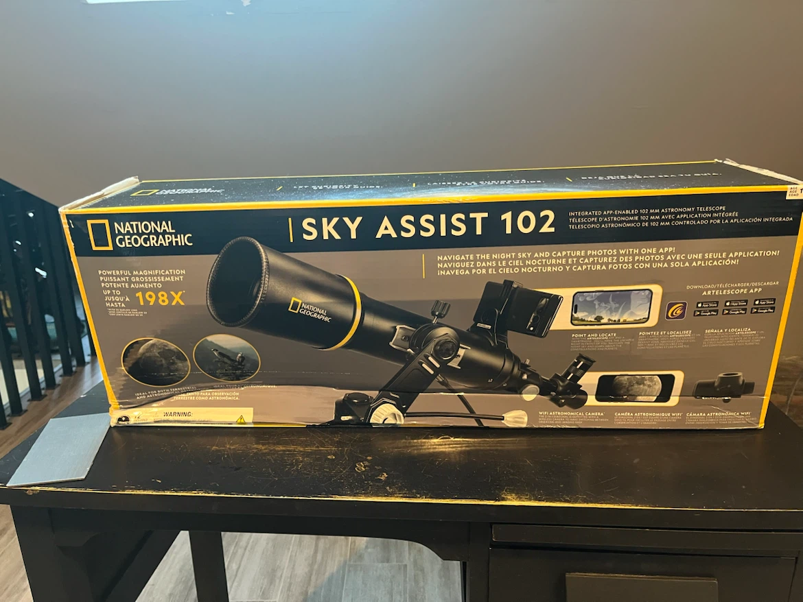 National Geographic Sky Assist 102 Telescope - photo 4