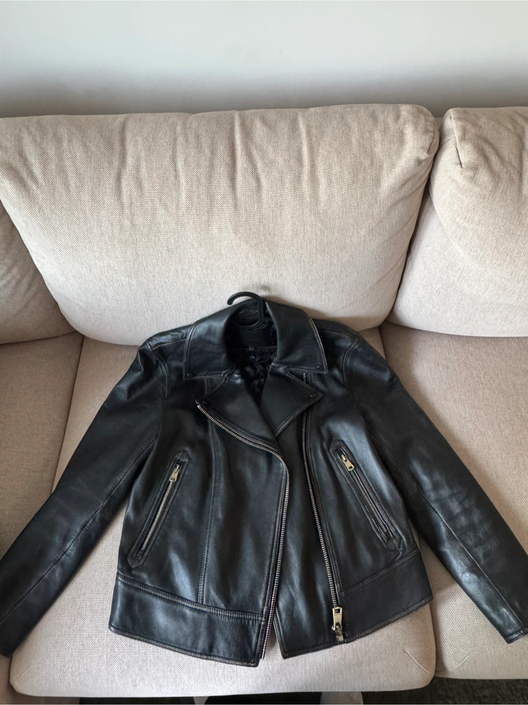 Leather jacket