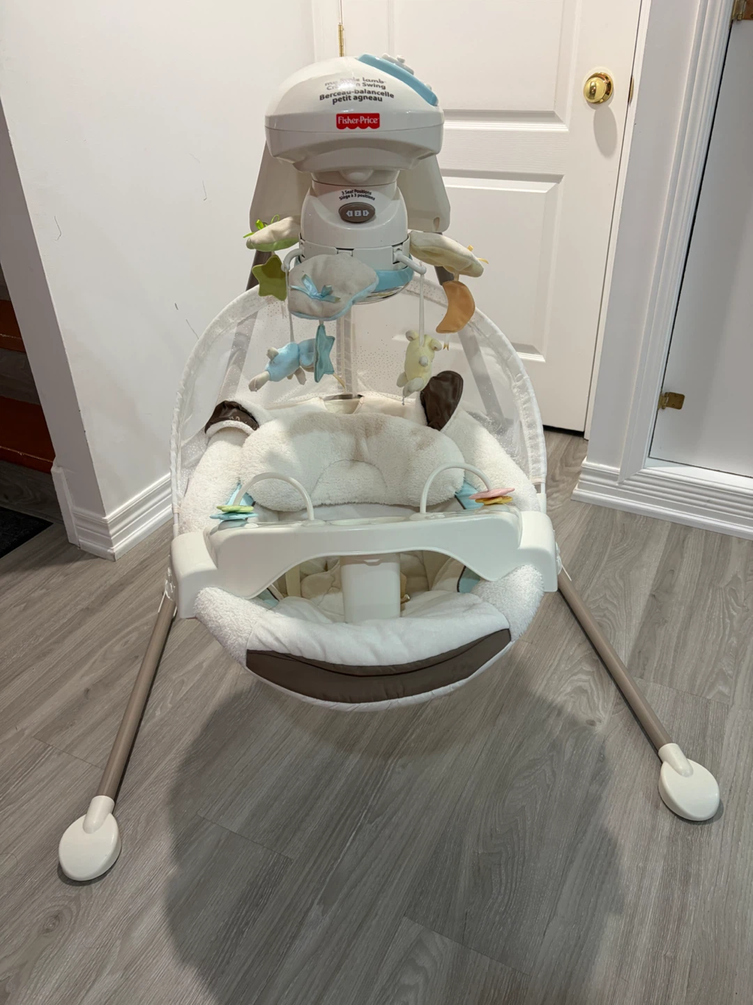 Fisher-Price My Little Lamb Cradle 'n Swing - photo 2