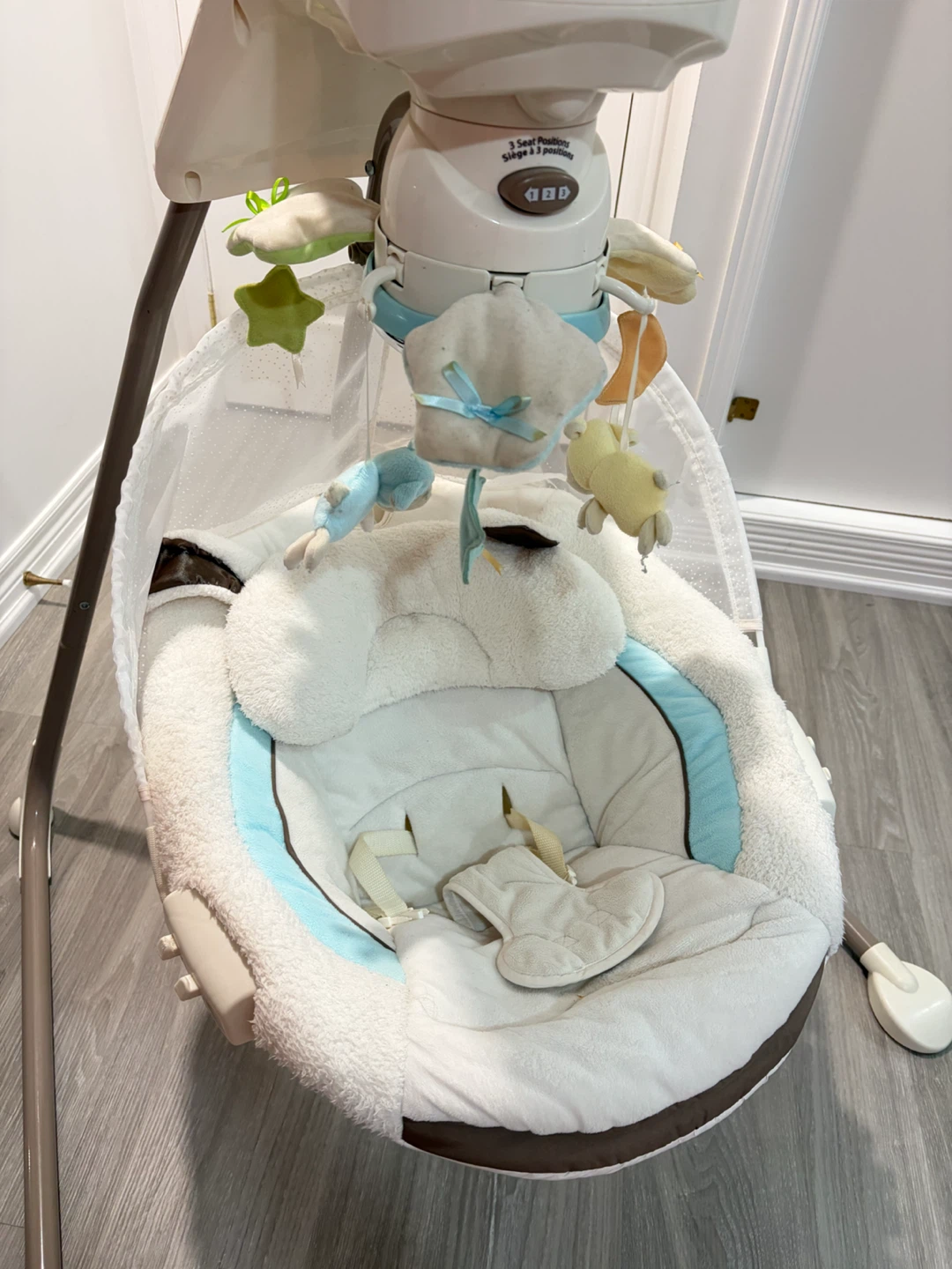 Fisher-Price My Little Lamb Cradle 'n Swing - photo 4