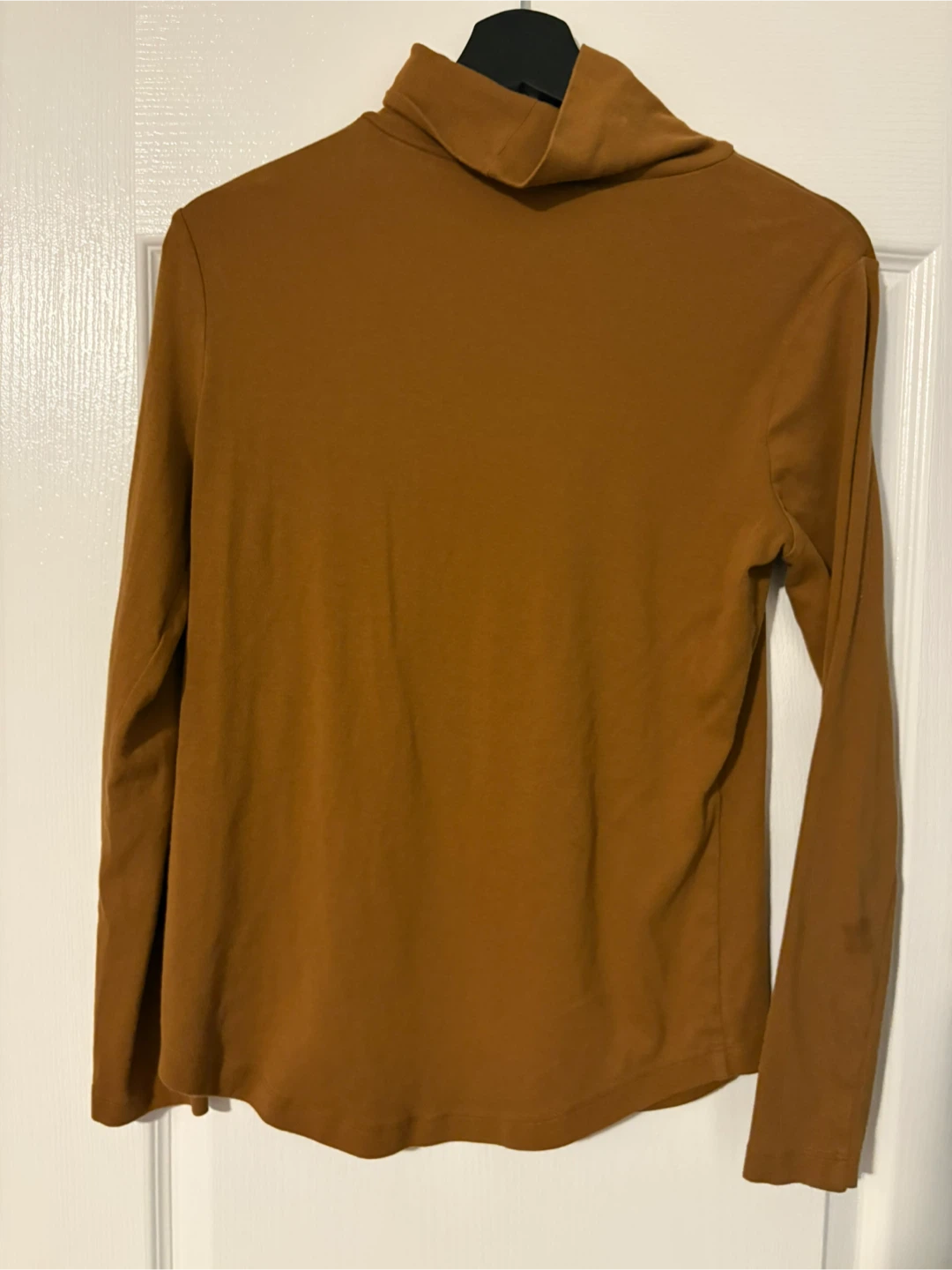 Tan Turtleneck Long Sleeve Top - photo 2