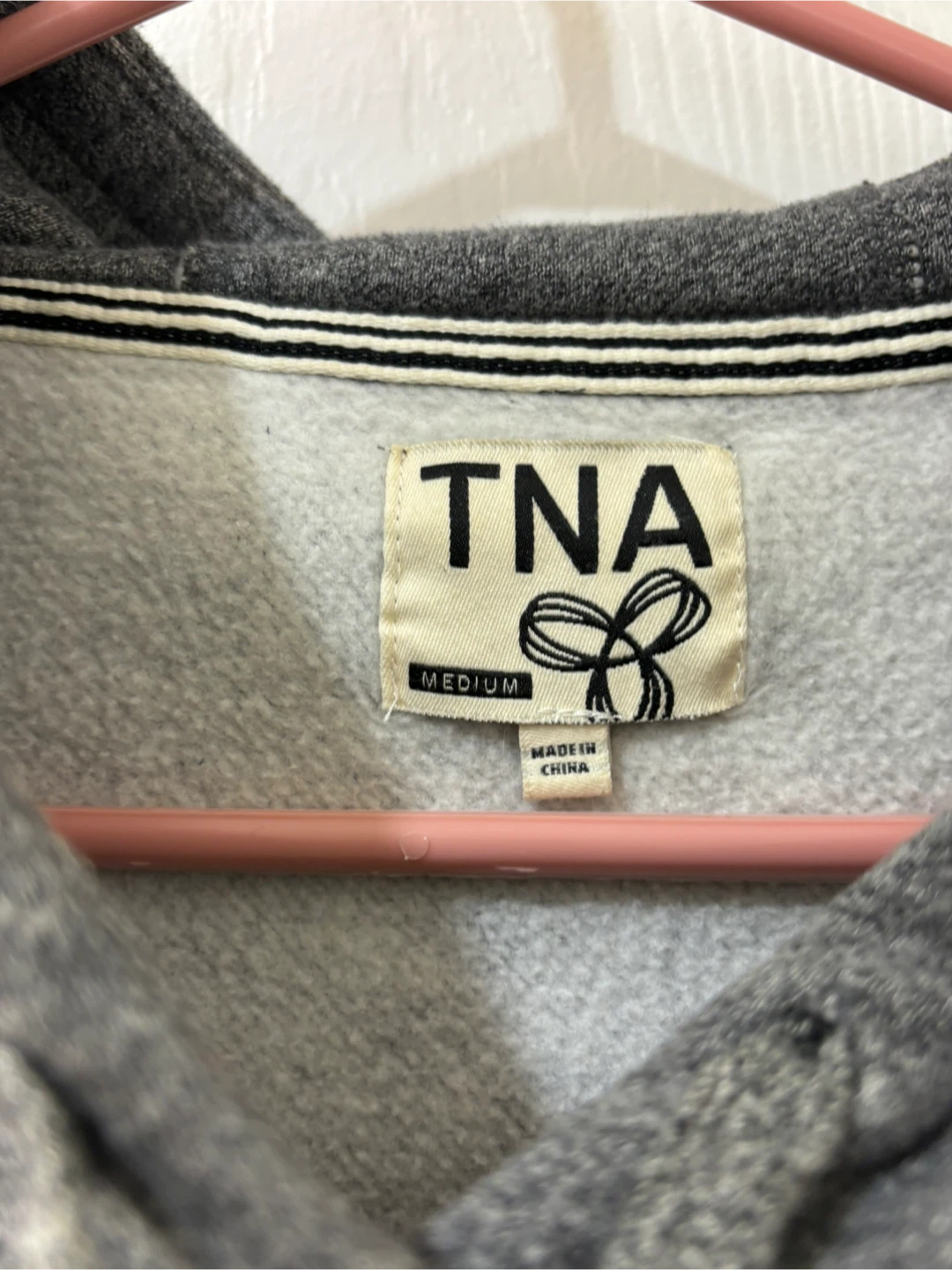 TNA Grey Hoodie - photo 3