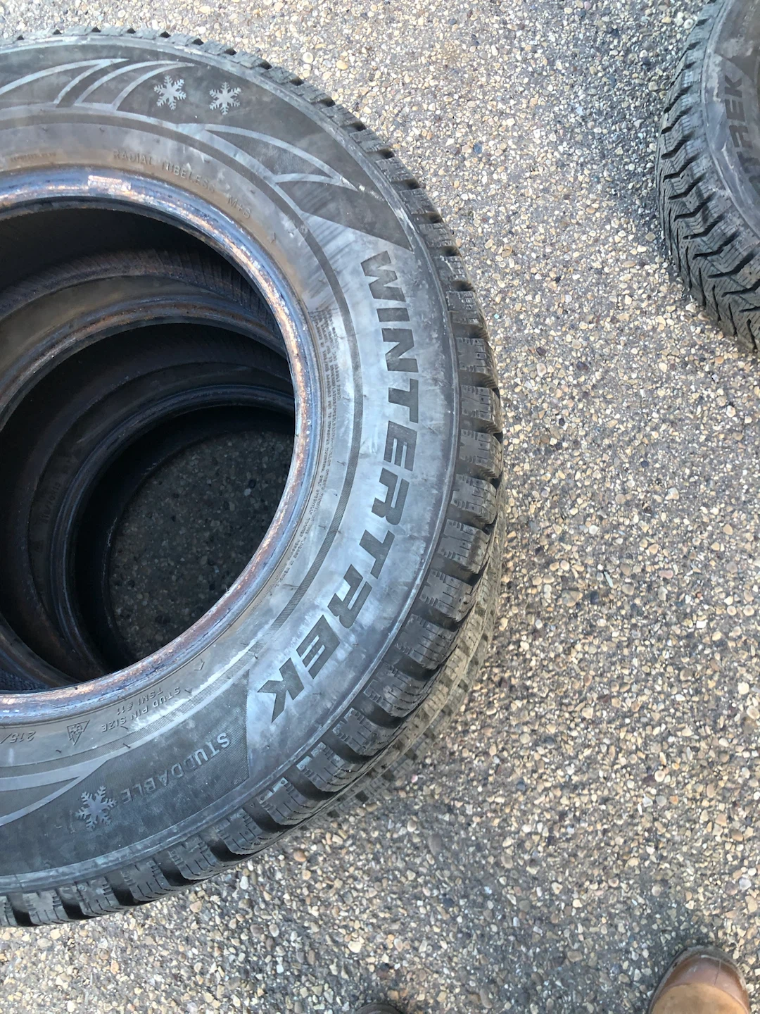 215/70R15 Certified Wintertrek Tires - photo 2