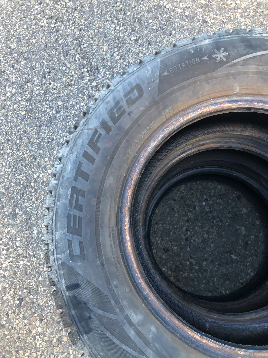 215/70R15 Certified Wintertrek Tires - photo 3