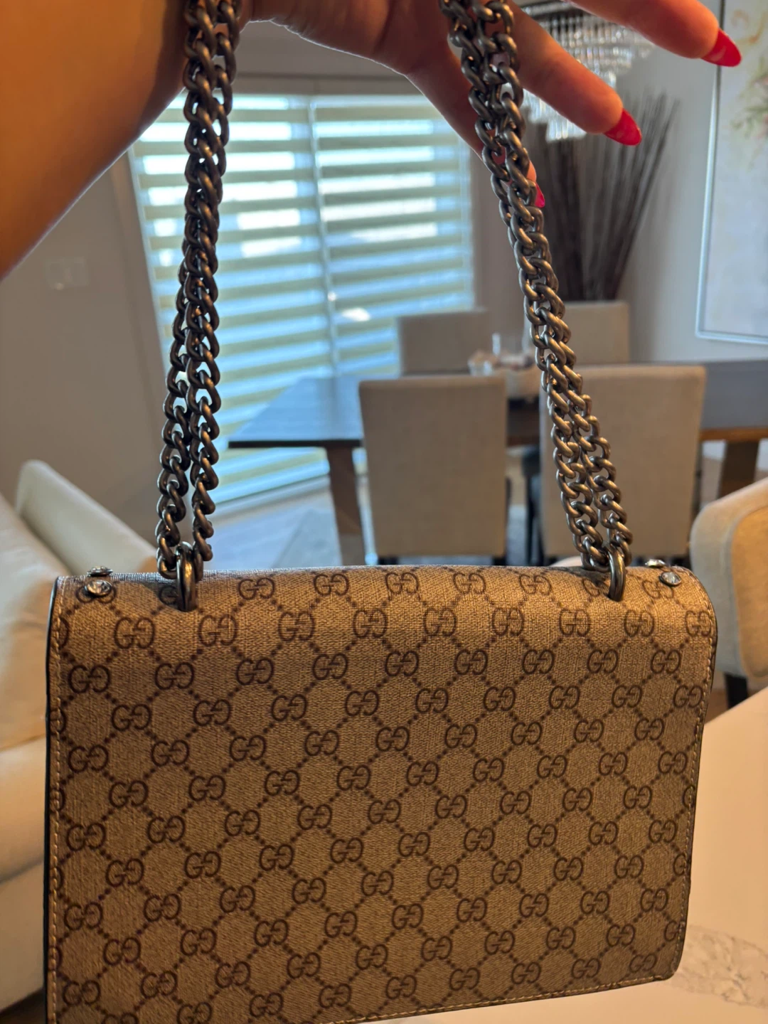 GG Supreme Crystal Embellished Bag - photo 2