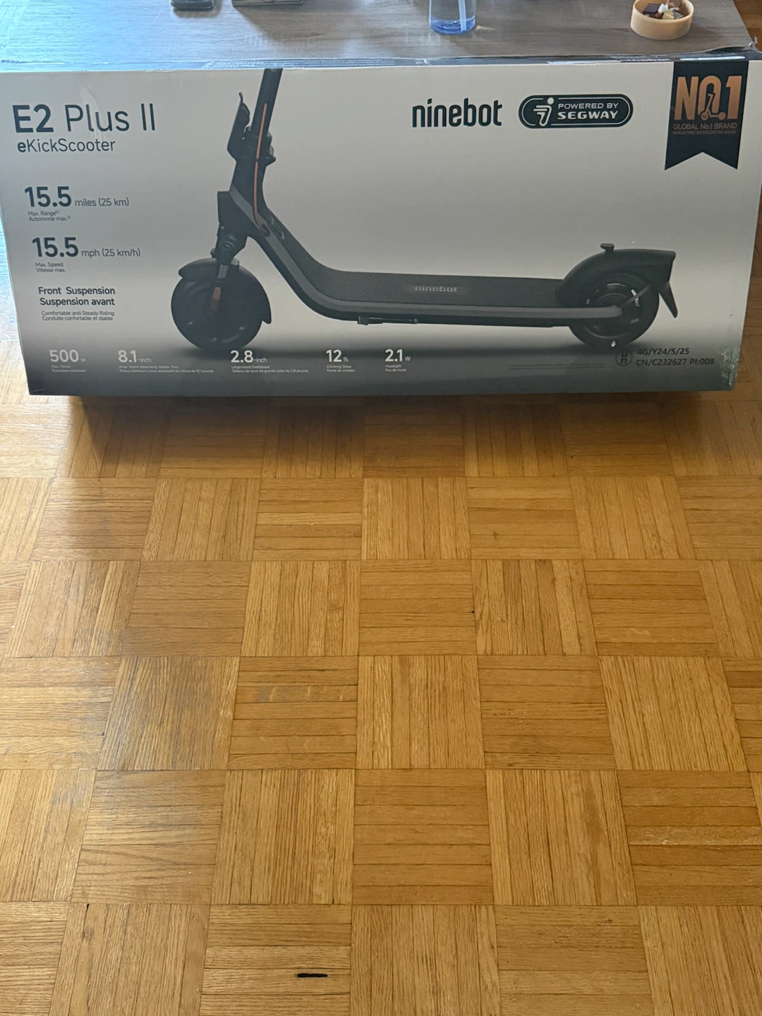 Ninebot e2 plus scooter - photo 2
