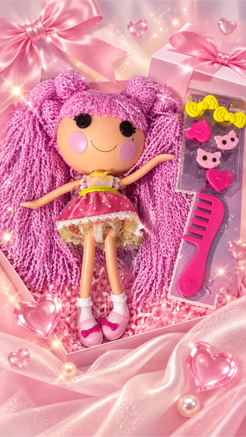 Lalaloopsy Doll with Pink Yarn Hair - photo 4