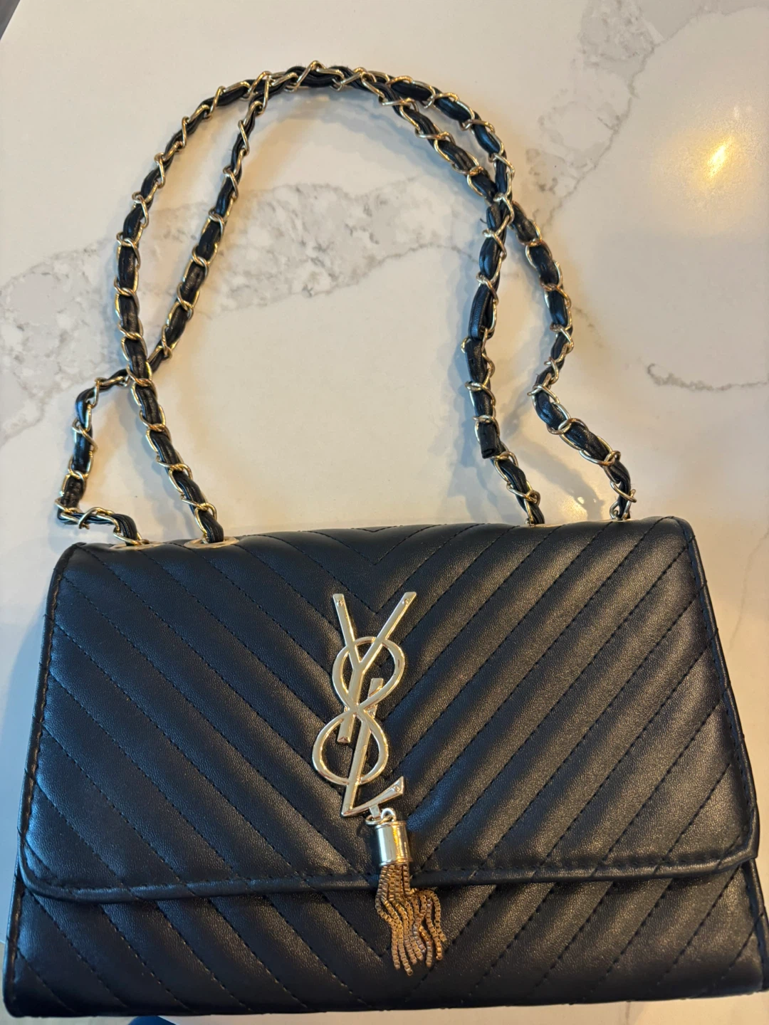 Like YSL Quilted Chain Bag - photo 2