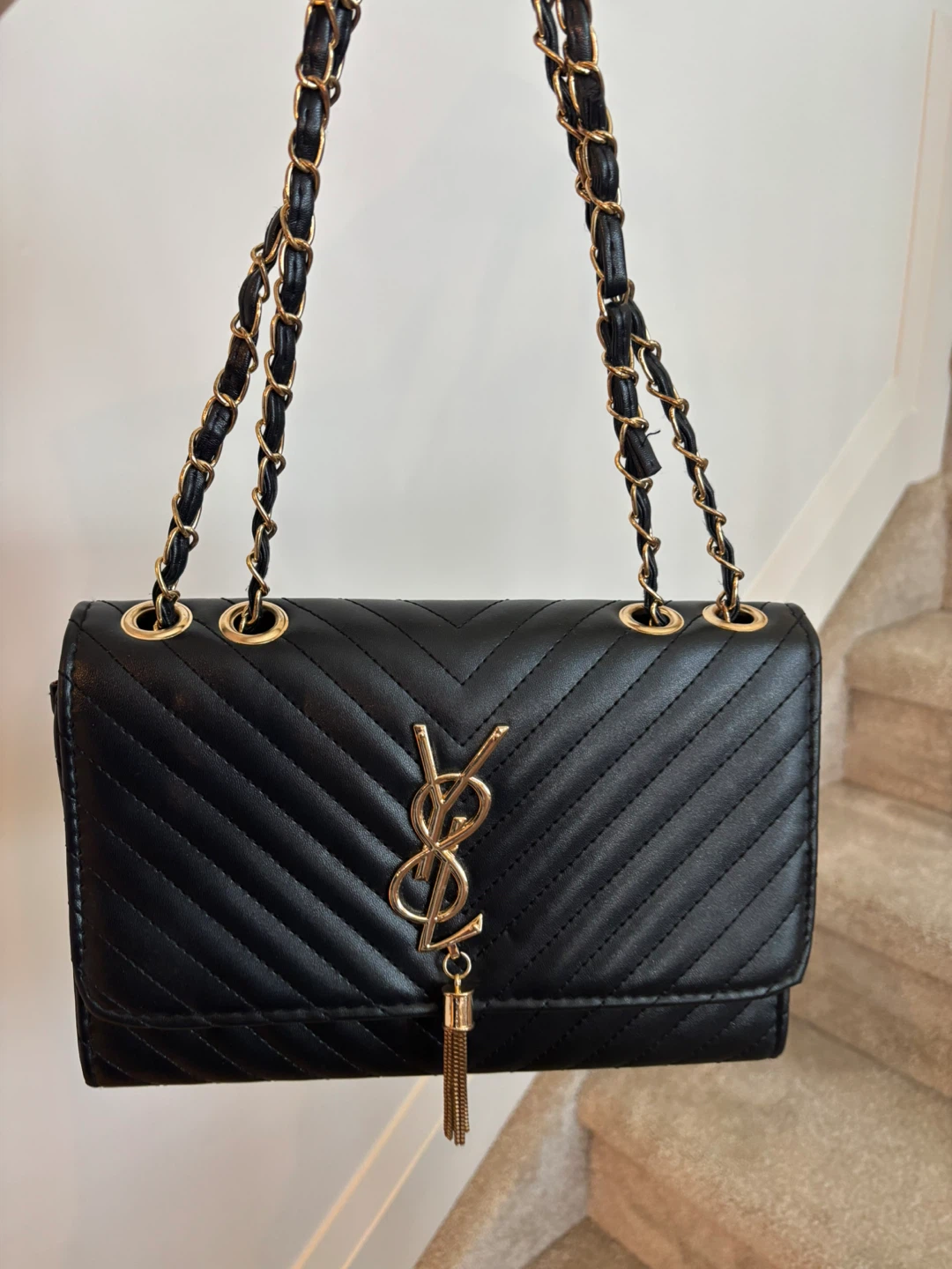 Like YSL Quilted Chain Bag