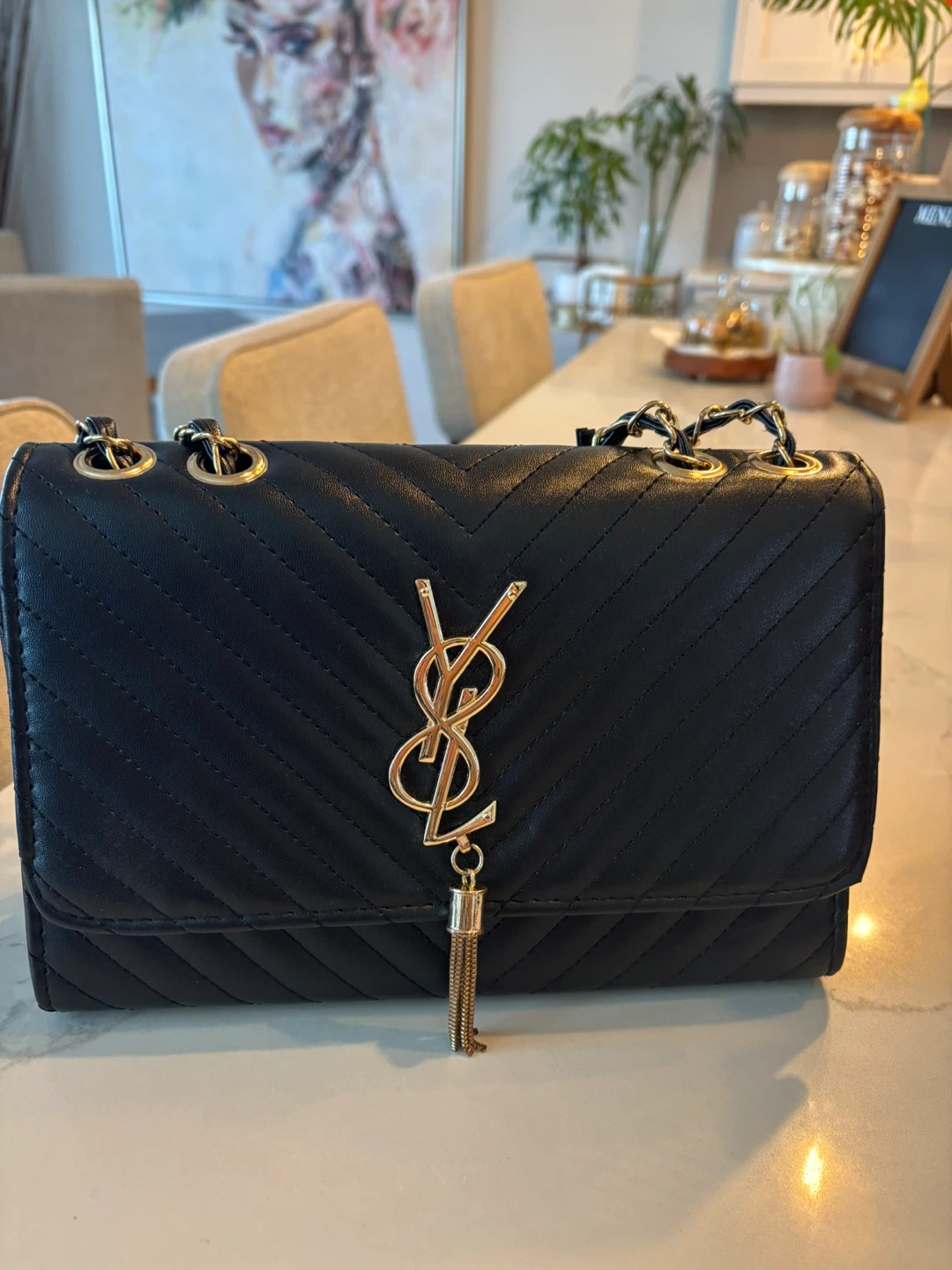 Like YSL Quilted Chain Bag - photo 3