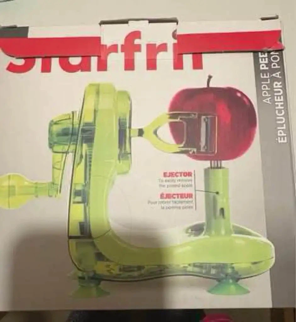 Starfrit apple peeler (New) (Giving away for Free) - photo 3