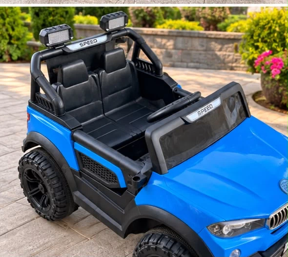 DG Kids Blue Electric Ride-On Suv